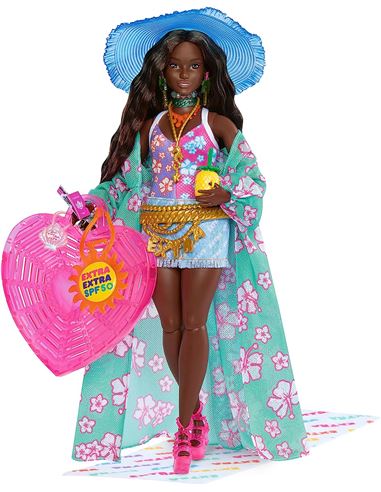 Muñeca Barbie - Extra: Fly Playa Afroamericana - 24515417