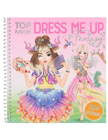 Cuaderno - TOPModel: Dress Me Up Fantasy stikers - 50212605