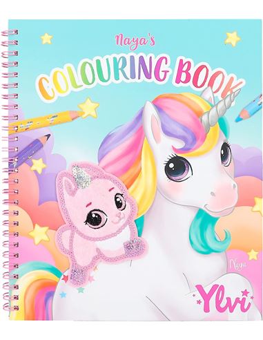 Libro de Colorear - Ylvi: Unicornio y Lentejuelas - 50212492