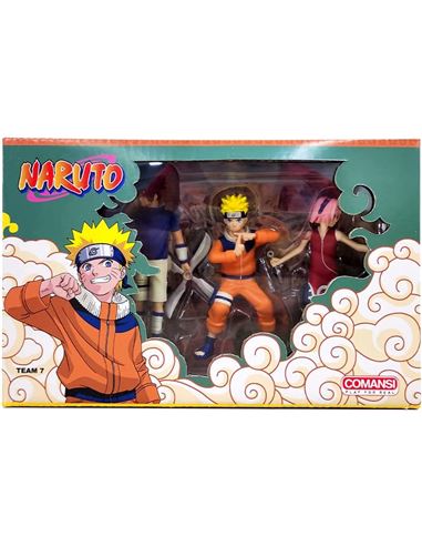 Set 3 Figuras - Naruto: Sasuke, Sakura y Naruto - 73990349
