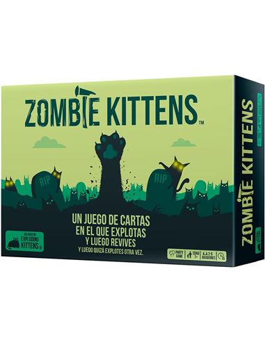 Juego de cartas - Zombie Kittens - 50304370