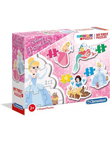 Puzzle Princesas (3+6+9+12 p.) - 06620813