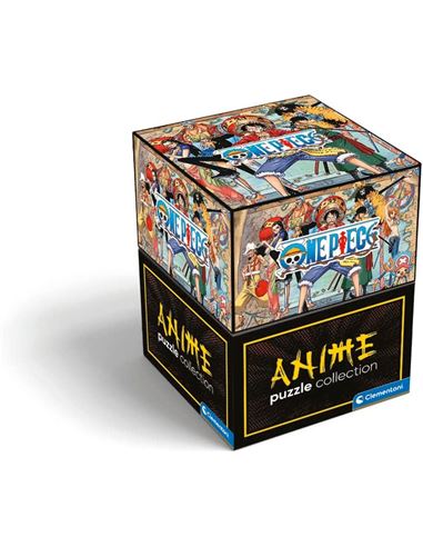 Puzzle - Caja cubo: One Piece (500 pzs) - 06635137
