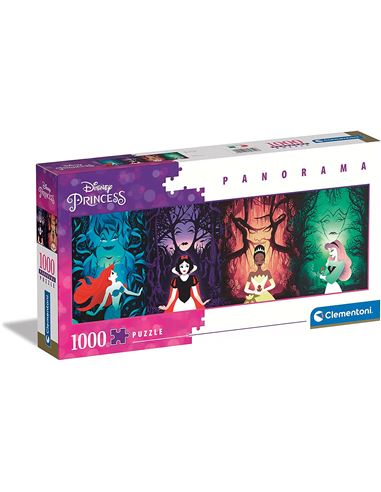 Puzzle - Panoramico: Princesas y villanas 1000 pcs - 06639722