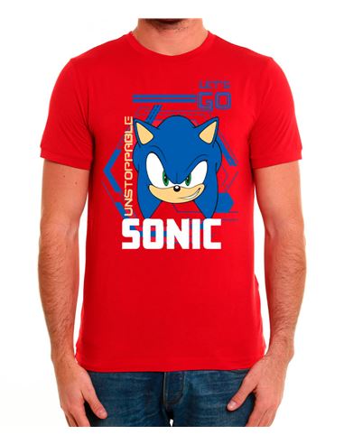 Camiseta - Sonic: Ustoppable (Adulto M) - 64978894