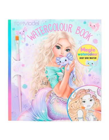 Libro de pintar - TOPModel: Mermaid acuarelas - 50212414