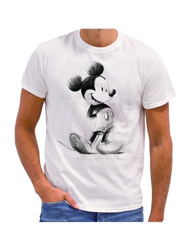 Camiseta - Disney: Mickey Mouse Draw (Adulto S) - 64978717