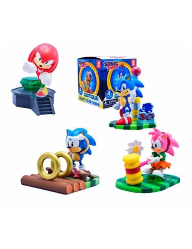 Figuras - Sonic 8 cm. con Diorama (Precio Unidad) - 03504123