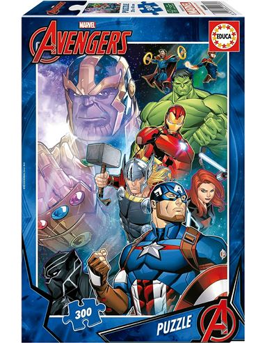 Puzzle - Marvel: Avengers World (300 pcs) - 04019680