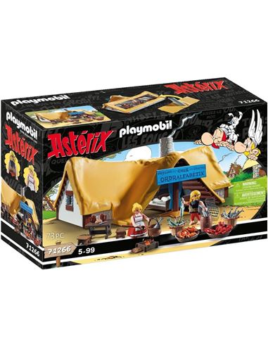 Playmobil - Astérix: la Cabaña de Ordenalfabetix - 30071266