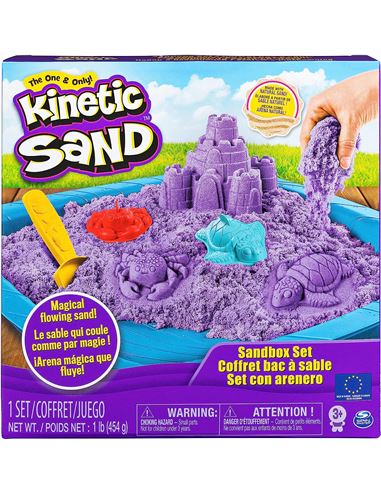 Set Creativo - Arena mágica: Kinetic Sand Arenero - 62717946