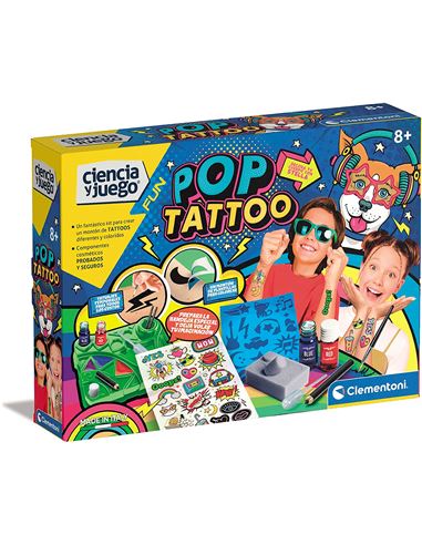 Set Creativo - Ciencia y Juego: Pop Tattoo - 06655518