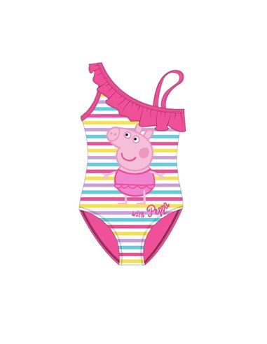 Bañador - Peppa Pig: flecos rosa (Talla 2-5) - 58314468