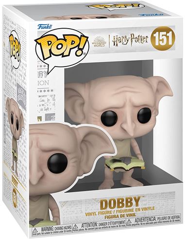 Funko POP! - Harry Potter: Dobby  libro y calcetin - 54265650