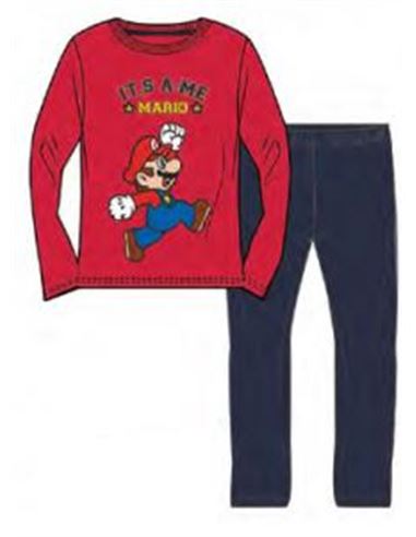Pijama Super Mario: Rojo - Talla 4 - 64941588