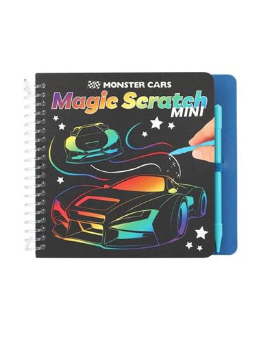 Cuaderno de rascar - Moster Cars: Mini Magic - 50212116