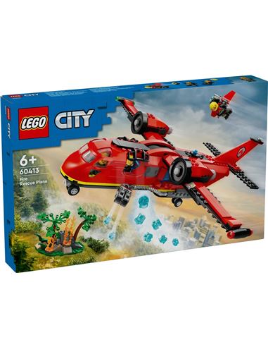LEGO - City: Avión de Rescate de Bomberos - 22560413