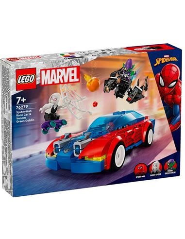 LEGO - Marvel: Coche Spider-Man y Duende Verde - 22576279