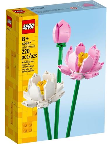 LEGO - The Botanical Collection: Flores de Loto - 22540647