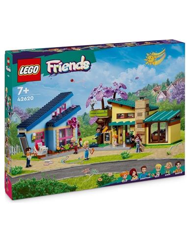 LEGO - Friends: Casas Familiares de Olly y Paisley - 22542620