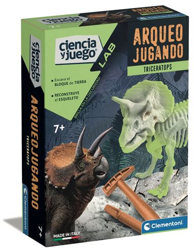 Set Educativo - LAB: Arqueojugando Triceratops - 06655538