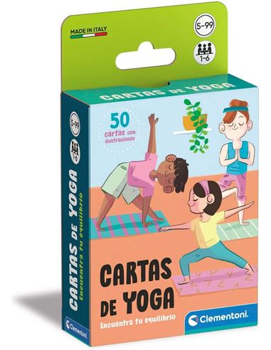 Juego de cartas - Yoga: Encuentra tu equilibrio - 06655444