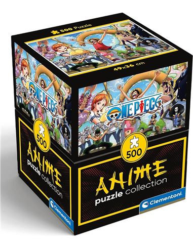 Puzzle - Caja cubo: One Piece Moments (500 pzs) - 06635136