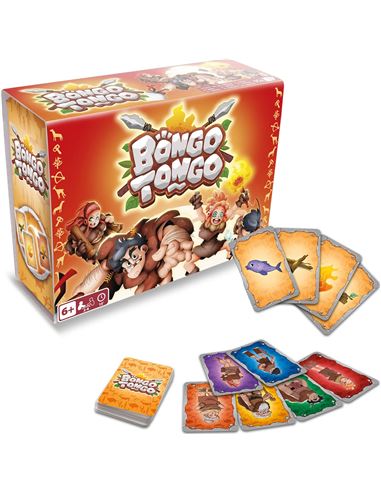 Juego cartas - Bongo Tongo: Estrategia Prehistóric - 18008567