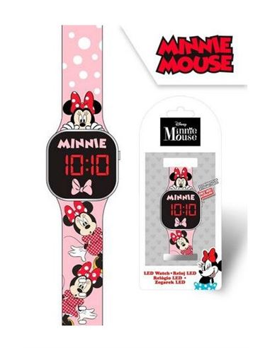 Reloj - Disney: Minnie Mouse LED - 12487536