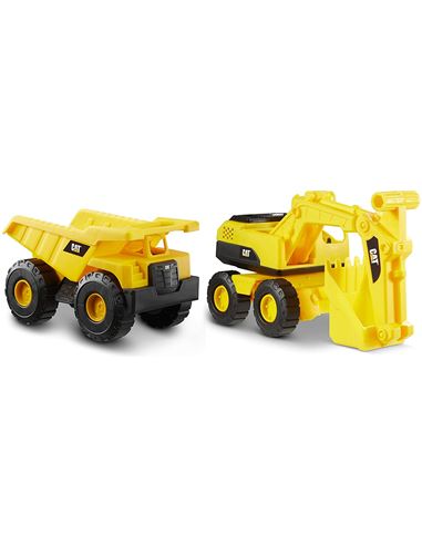 Set construcción - CAT: Mini Camión y Pala (38cm) - 87582053