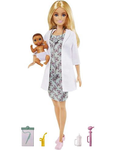 Barbie - Doctora con Bebe - 24592806