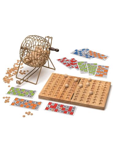 Bingo Lotto: Deluxe - Juego de mesa familiar - 19300635