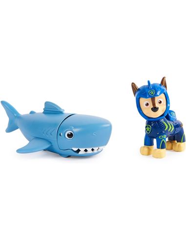 Set de figuras - Patrulla Canina: Chase y Shark - 62744676