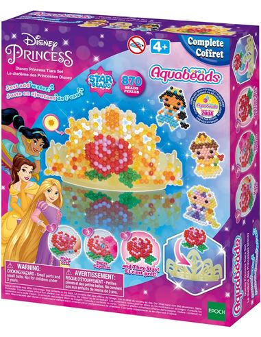Set Creativo - Aquabeads: Tiara Princesas Disney - 28931901