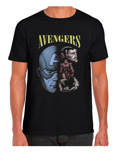 Camiseta - Marvel: Avengers Comic (Talla S) - 67868831-1