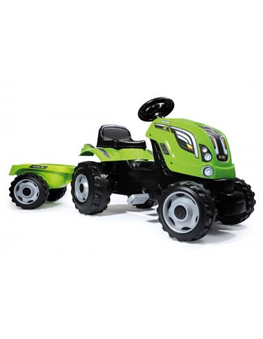 Tractor Granja XL con Remolque: Verde - 33710111