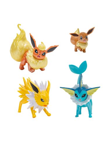 Set 4 figuras - Pokémon: Multievolution Eevee - 03502837