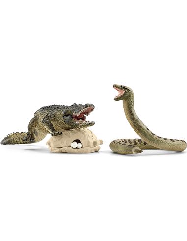 Set de Figuras - Wild Life: Anaconda y Caiman - 66942625
