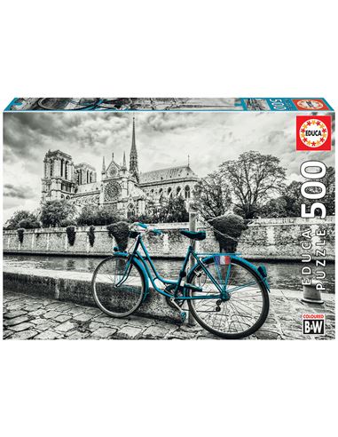 Puzzle 500 piezas Bicicleta Notre Dame - 04018482