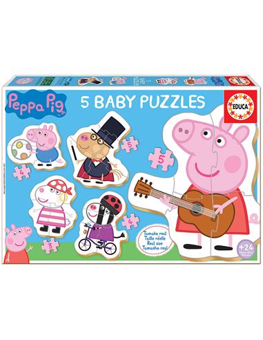 Puzzle - Baby: Peppa Pig 5 Progresivos - 04018589