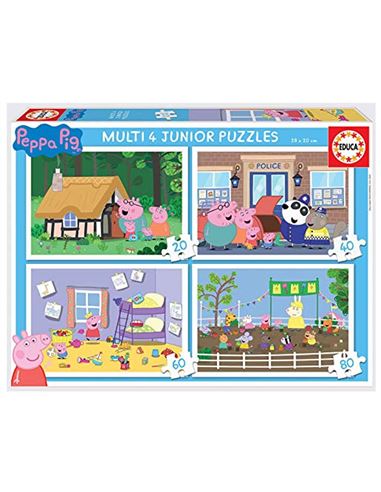 Puzzle 20+40+60+80 Peppa Pig - 04018645