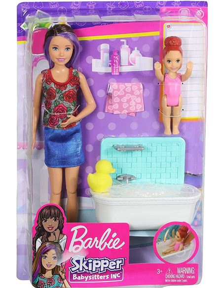 tambor Clan España Barbie - Skipper Canguro: Hora de la ducha