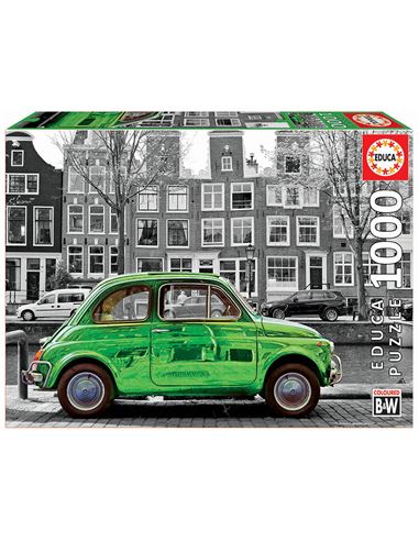 Puzzle - Coche en Amsterdam 1000 pcs - 04018000