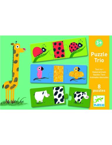Puzzle - Trio Animales Desnudos - 36208186