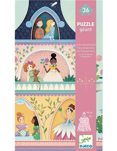 Puzzle Gigante - Torre Princesas - 36207130