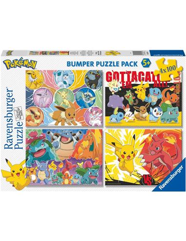 Multipuzzle - Pokemon (4x100) - 26905651