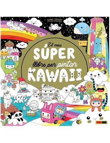El Meu Super Llibre - Pintar Kawaii - 39601544