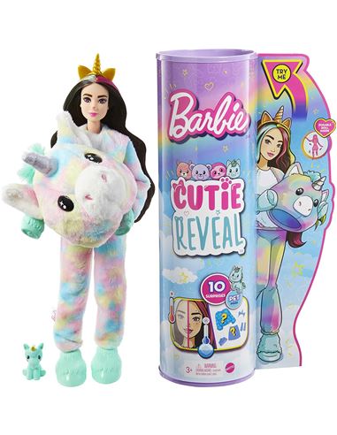 Barbie - Cutie Reveal: Fantasia Unicornio - 24508951