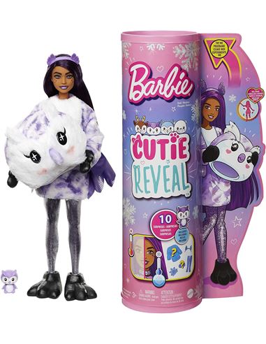 Barbie - Cutie Reveal: Peluche Buho - 24508945