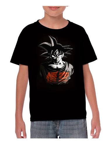 Camiseta - Goku: Negra (Talla 08) - 64973663